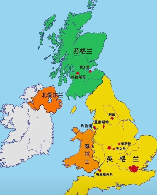 英国佬真的是“大国孵化器”。
你看，英国冒险家纷纷定居美洲大陆，在蛮荒之地上殖民