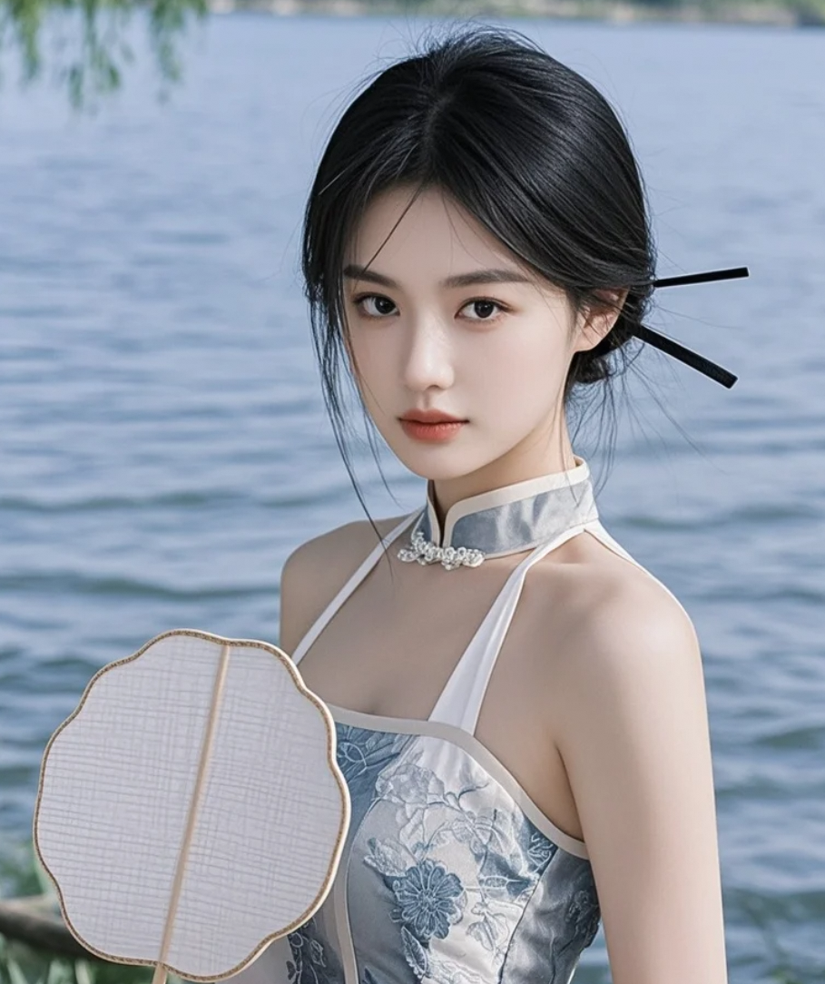 她的一颦一笑，都是壁纸级别的存在