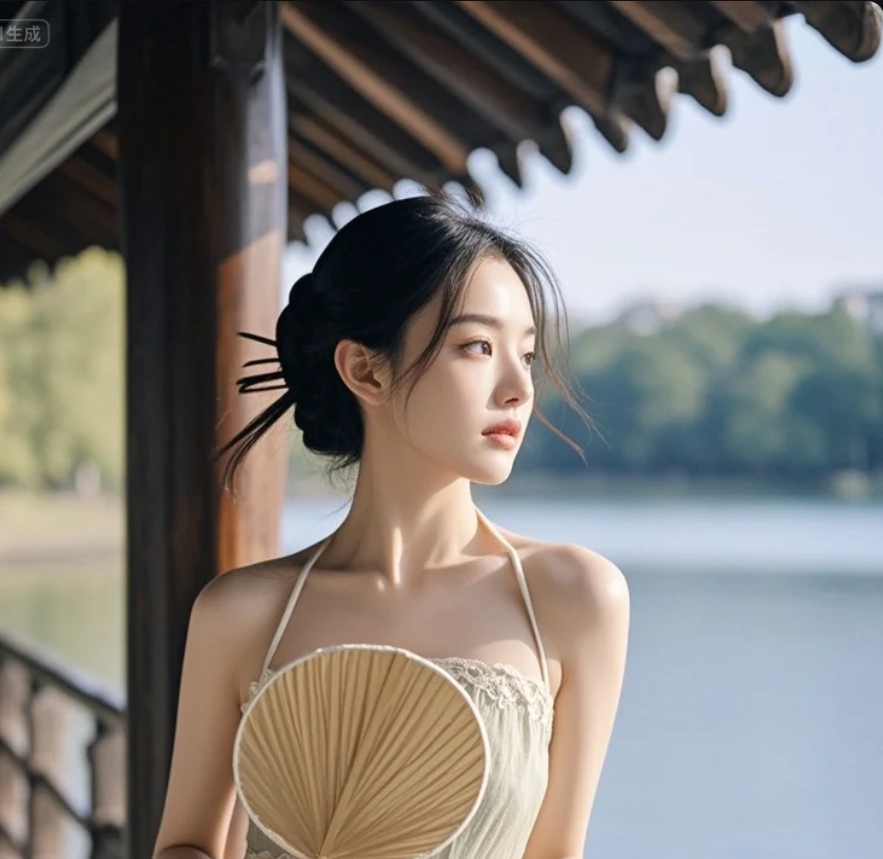 她的气质，是云淡风轻，也是暗流涌动
