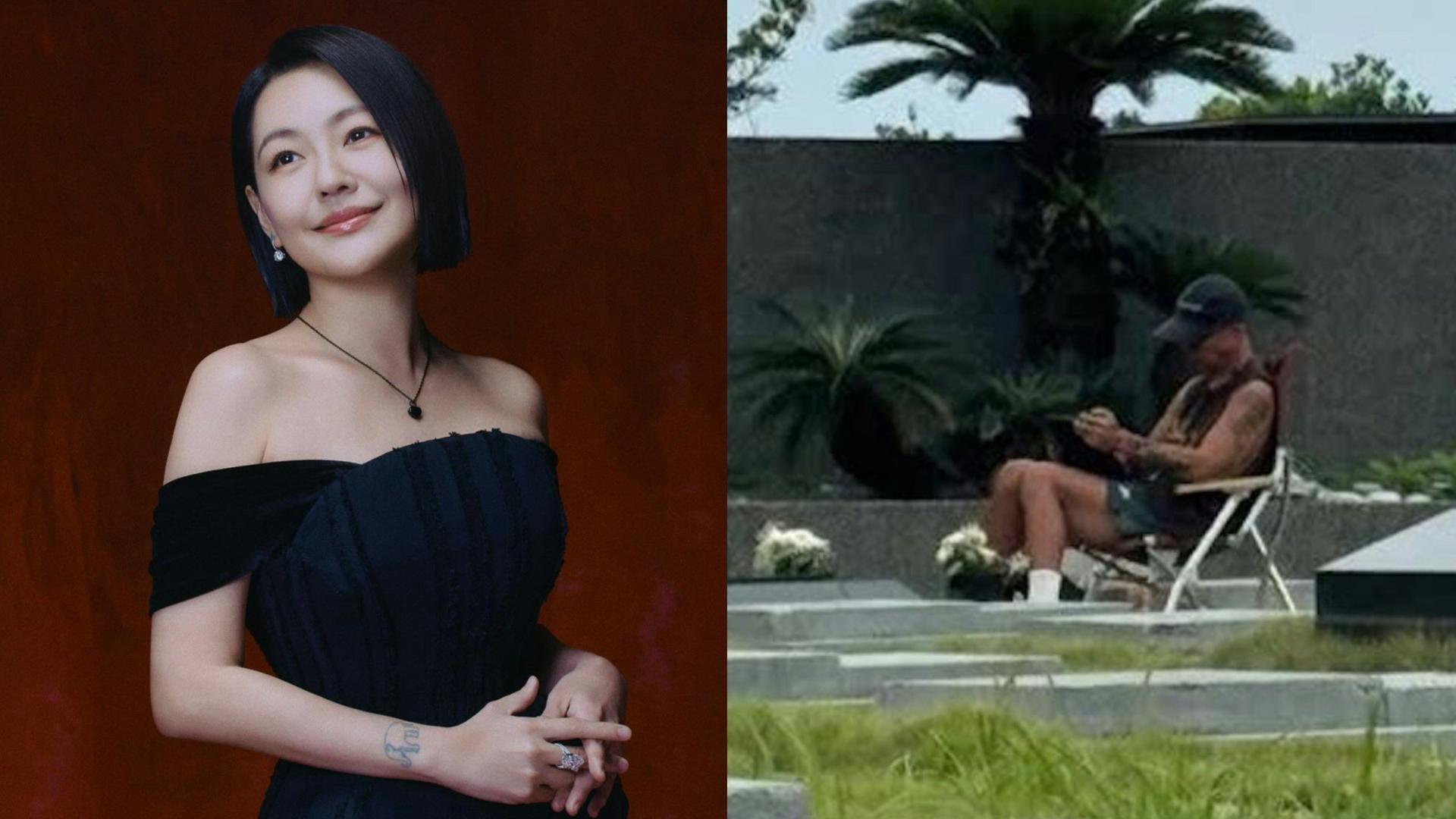 深情丈夫具俊晔被偶遇，守墓半年用画笔寄哀思