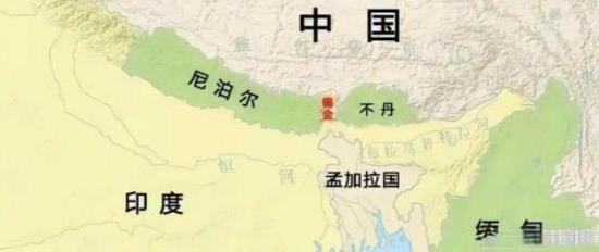 印度不顾全世界的反对，强行吞并了喜马拉雅山脉中的小国锡金，这个只有7000多平方