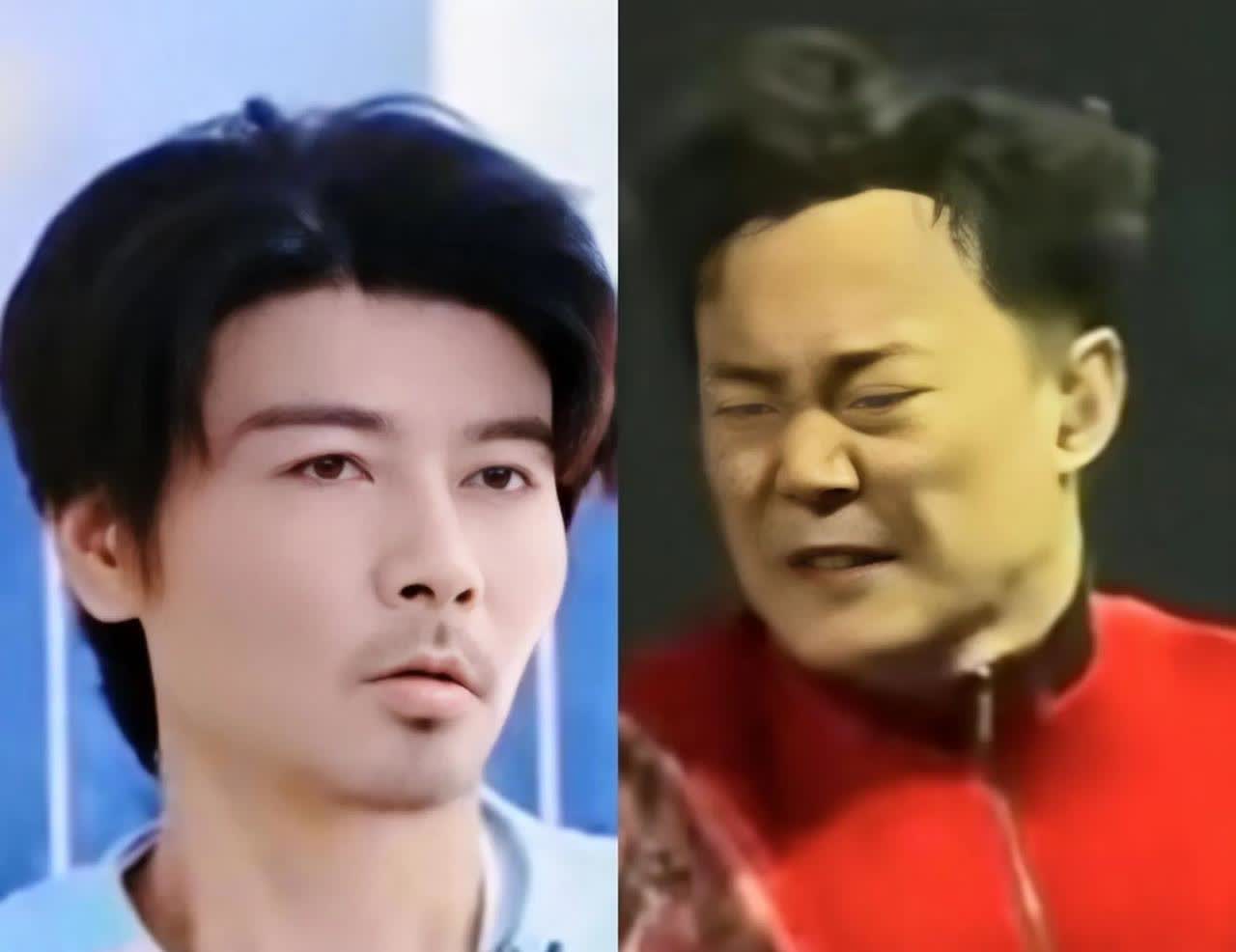 脸是不会骗人的，
两人都是51岁。
从张晋、陈奕迅憔悴的表情可以看出，他俩真