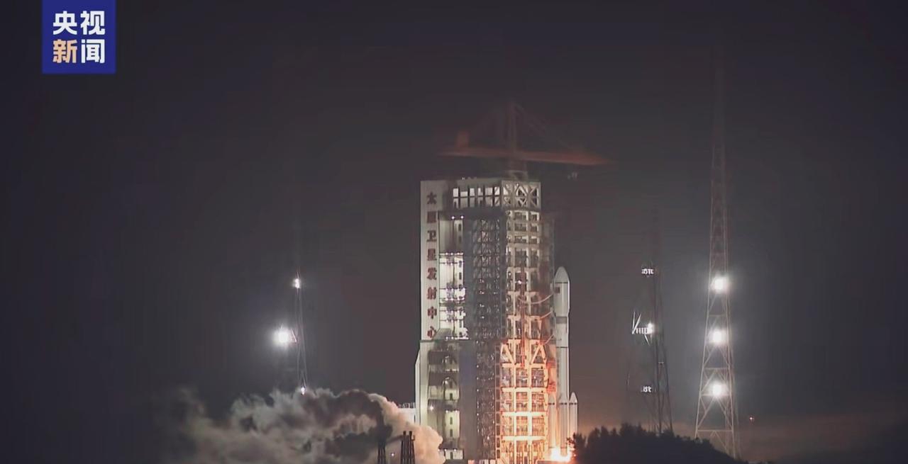 又一发发射成功，今天一早一晚，两地两发成功……
早上酒泉，晚上太原。
祝贺长征六