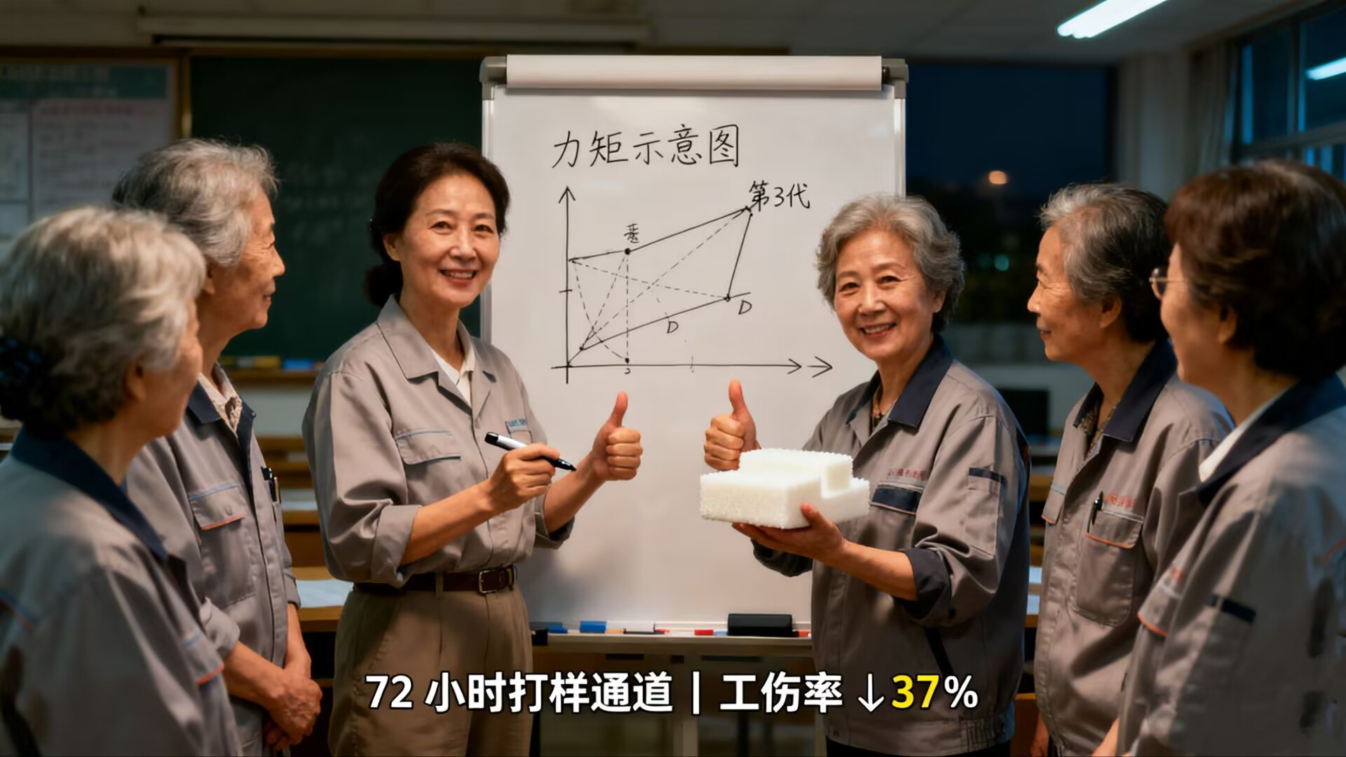 扳手到触控笔：一位女工的20年，换来车间姐妹少弯一次腰