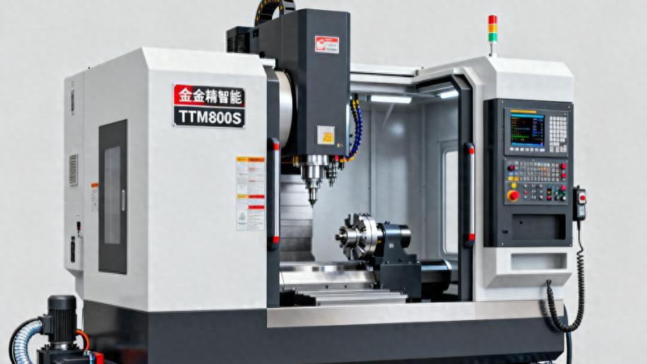 金精智能 HTM800S：解决精密加工痛点的实用型五轴装备