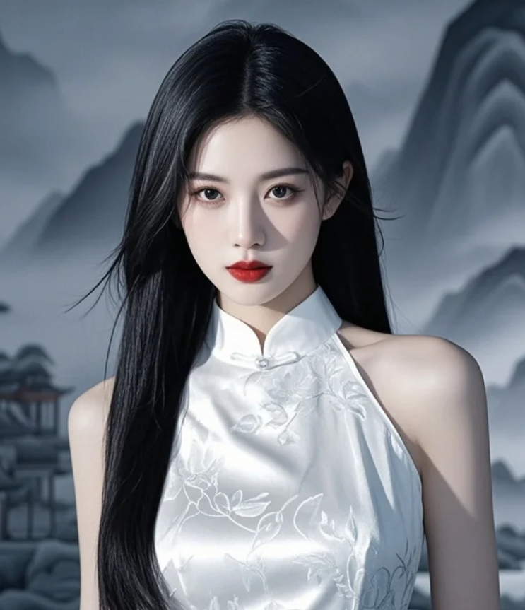 她不是明星，但每个角度都像电影女主角