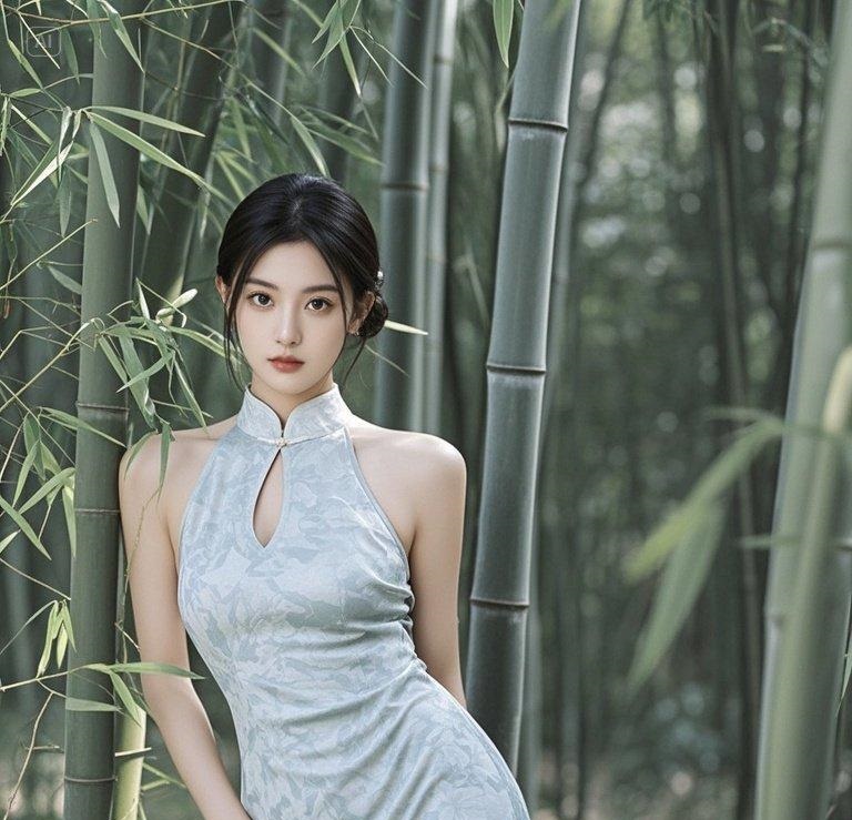 她的眼睛里，藏着无数个动人的故事。