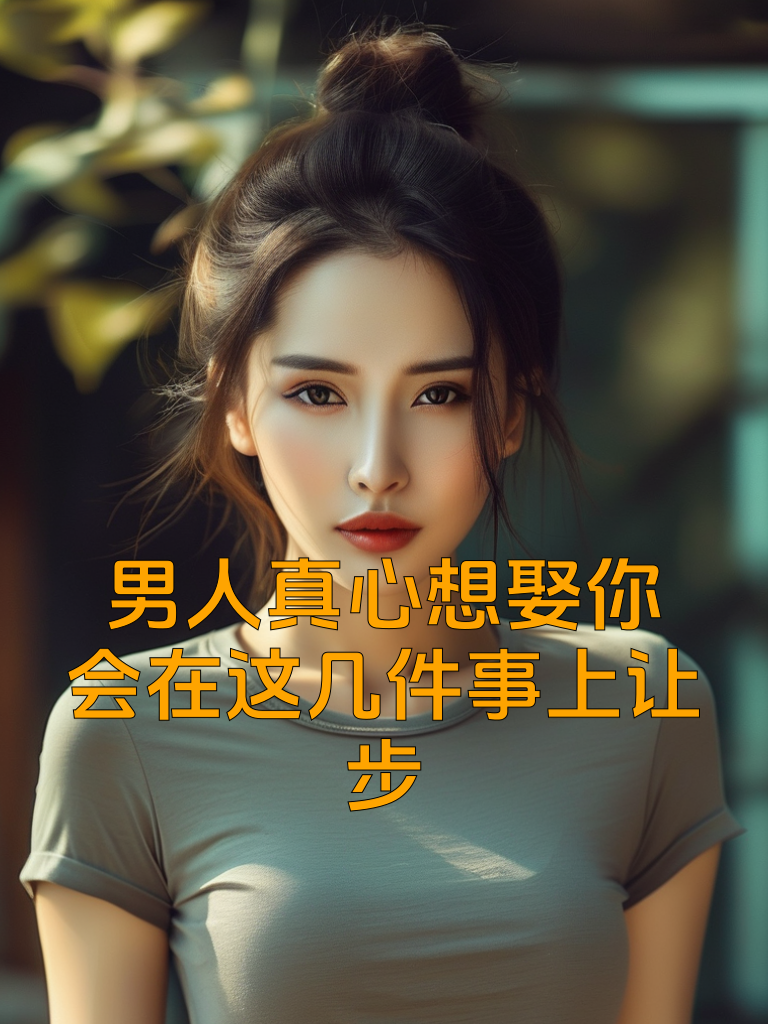 男人真心想娶你，会在这几件事上让步