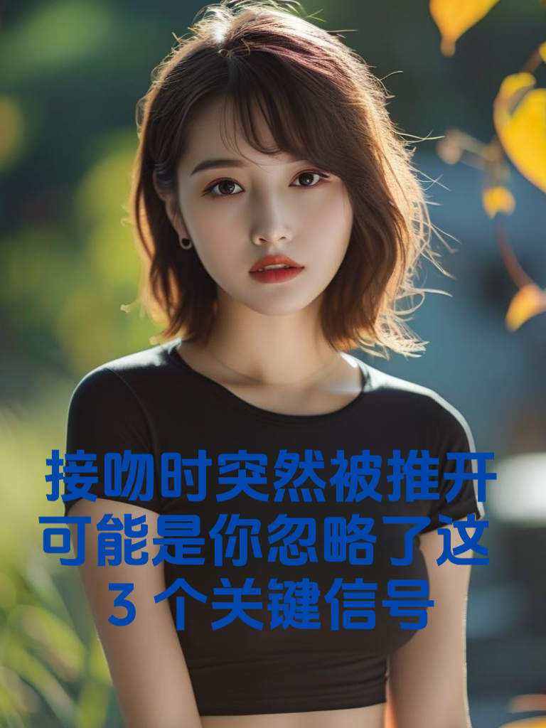 吻时突然被推开？可能是你忽略了这3个关键信号！
