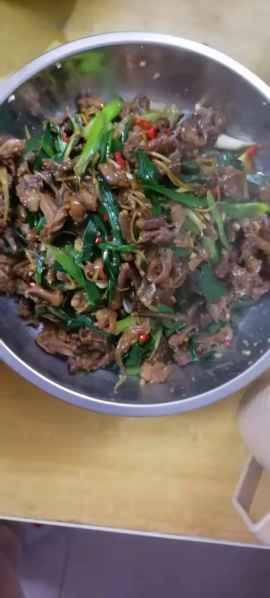 大家知道这是炒的什么肉菜吗？