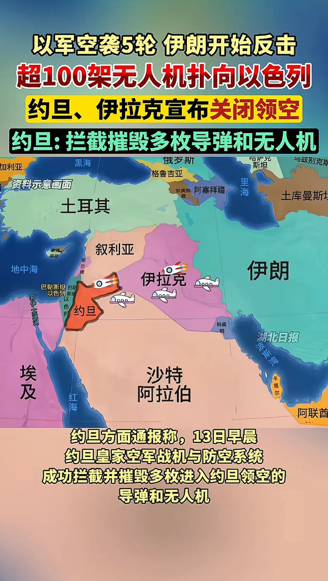 约旦为啥帮以色列拦伊朗导弹











约旦这回可真让人跌破眼镜，自家