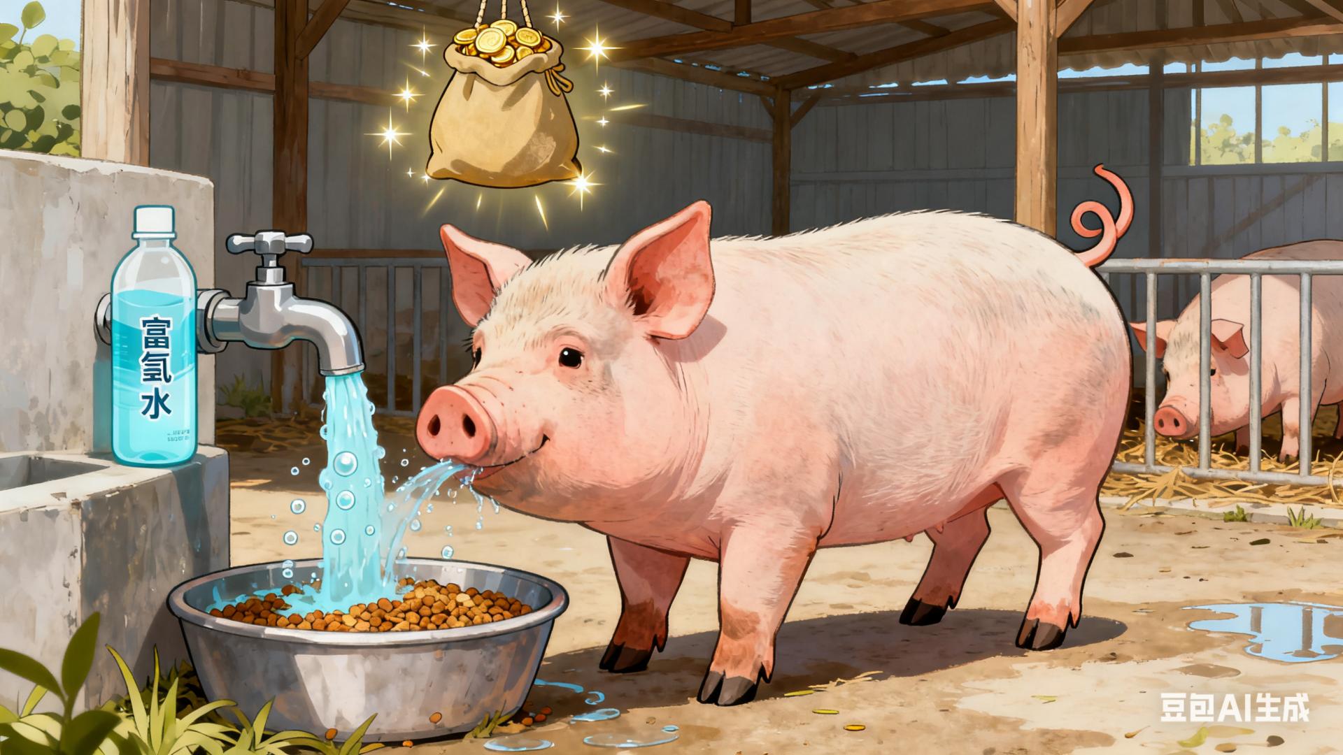 富氢水养猪：开启高品质、高收益的养殖之路