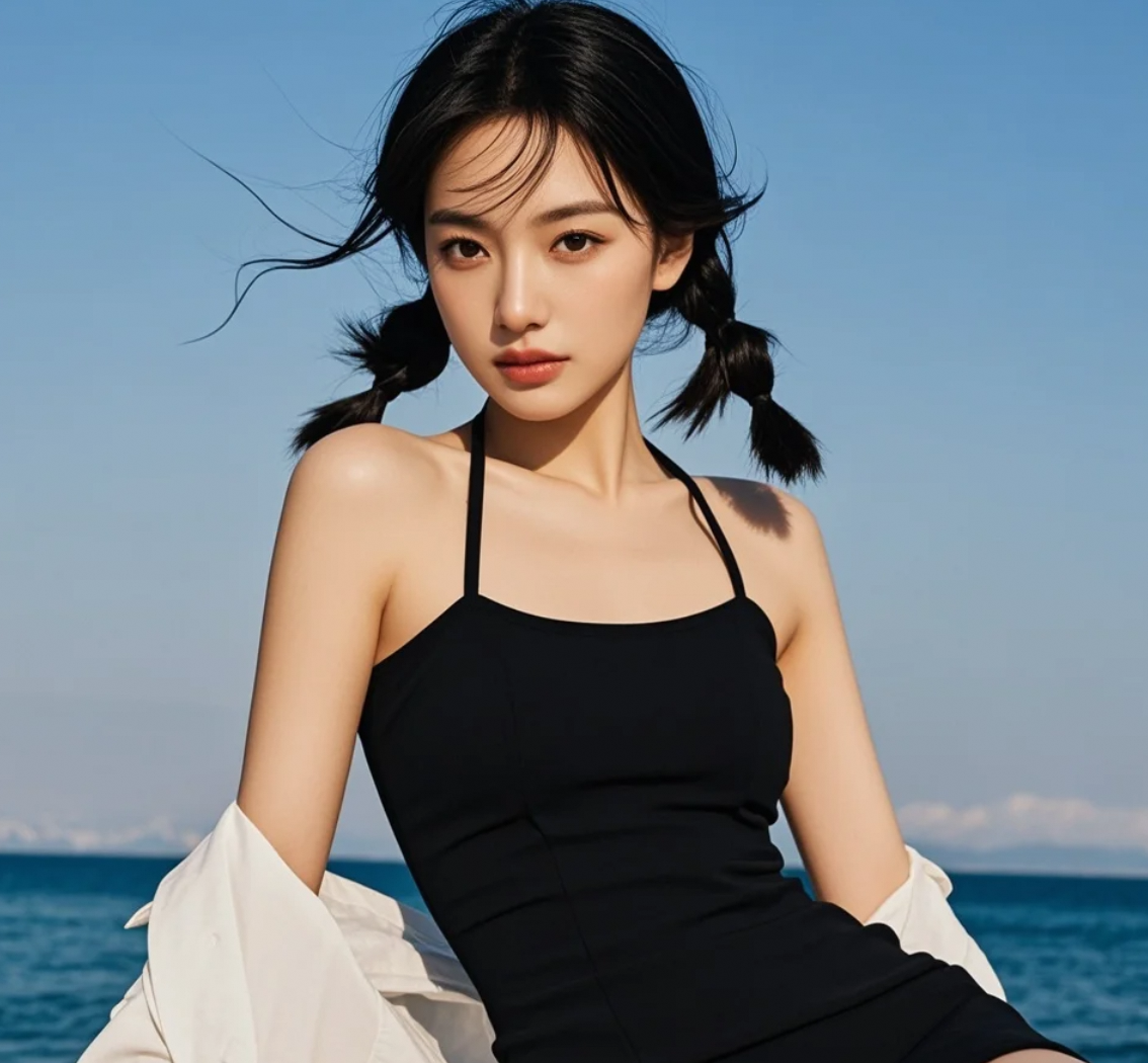 你说你喜欢我站在海边的样子，所以我一直努力保持这个状态