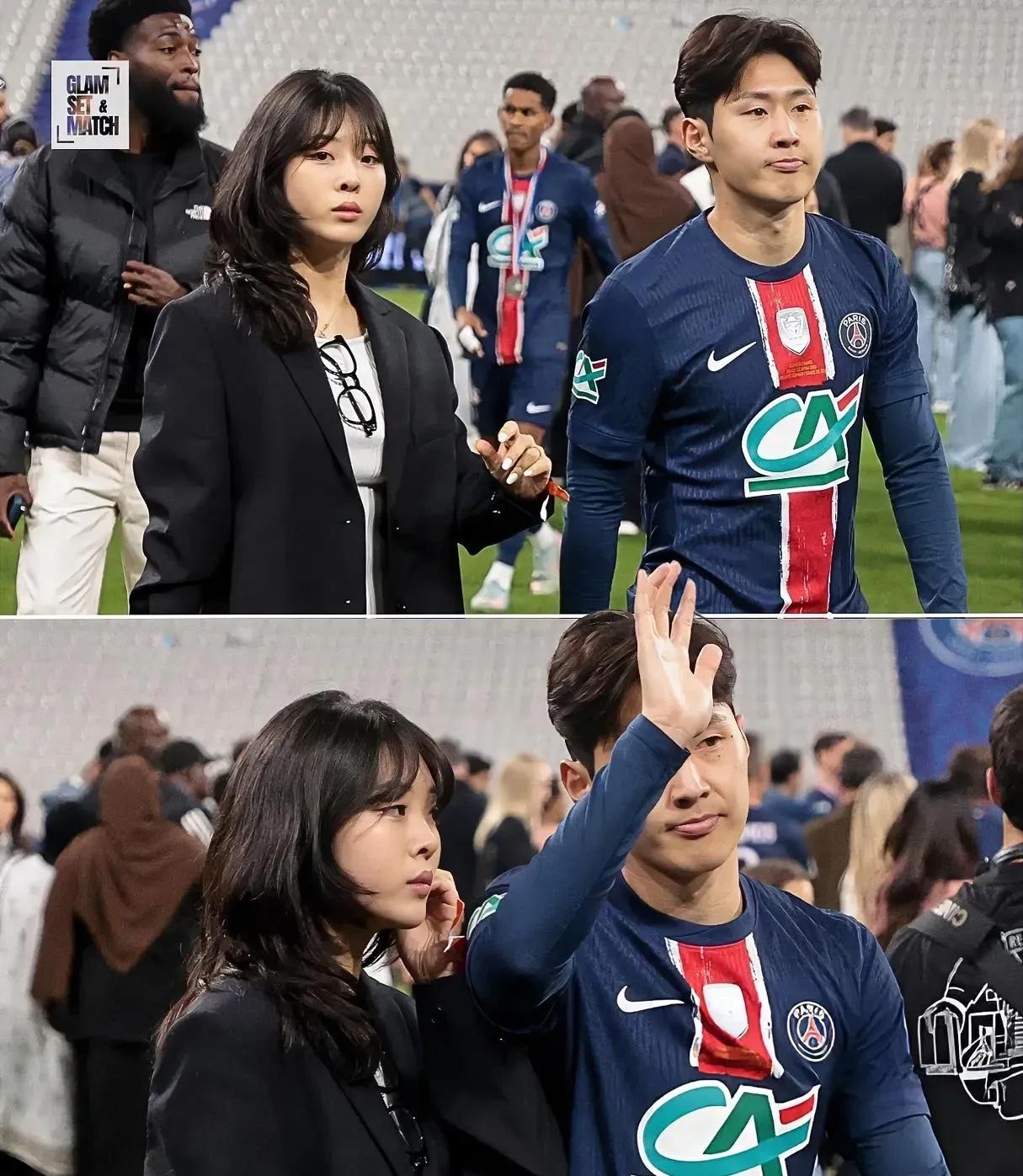 这是找了一座金山啊！韩国球星李刚仁的女朋友家族资产高达218亿美元！  这令人咋