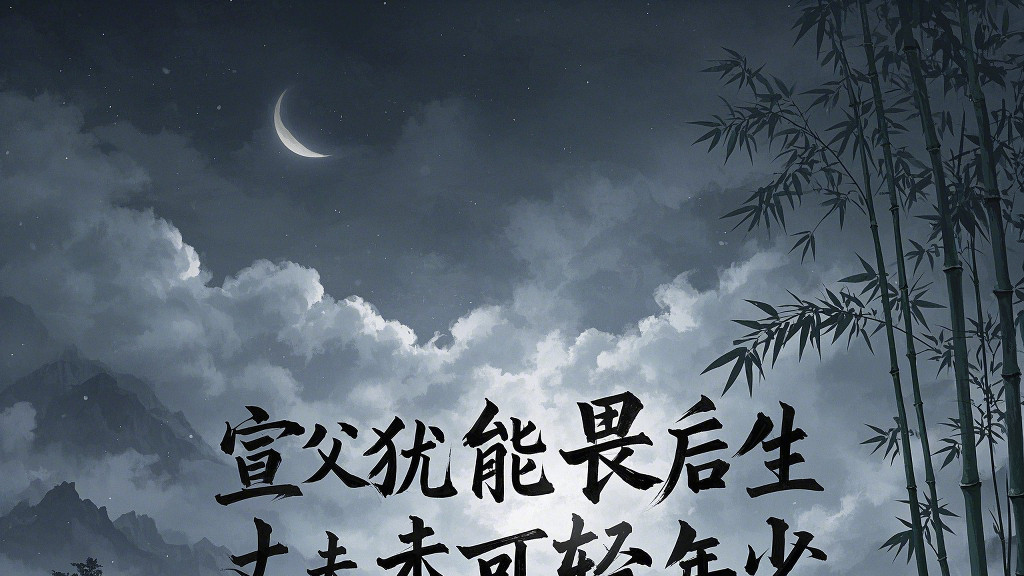 “宣父犹能畏后生，丈夫未可轻年少”：珍视年轻一代的力量