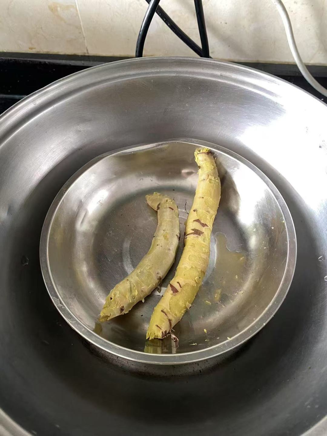 妈妈给我留的饭，就挺无奈的