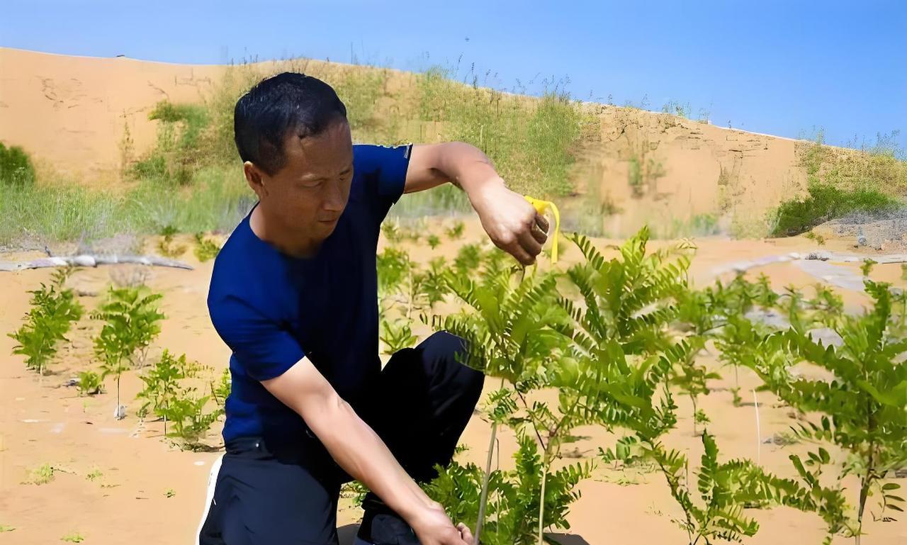2005年，山西一农民因为没钱住宾馆，在沙漠里将就过夜，没想到竟然因此发明了“无
