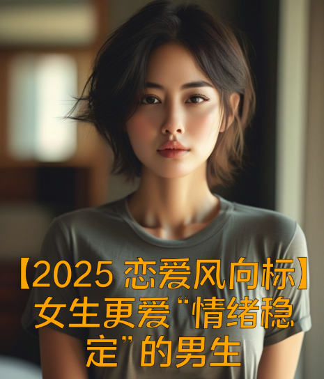【2025恋爱风向标】女生更爱“情绪稳定”的男生