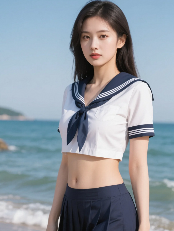甜美中透着一丝野性魅力