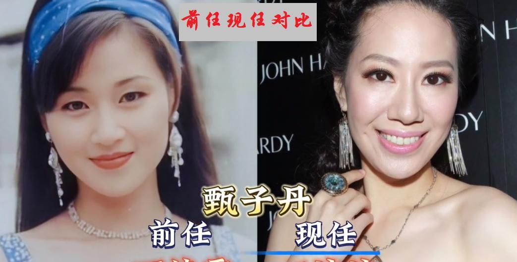 爱过同一个男人的18对女星，郑伊健的审美没变，前女友梁咏琪和他的妻子蒙嘉慧有几分