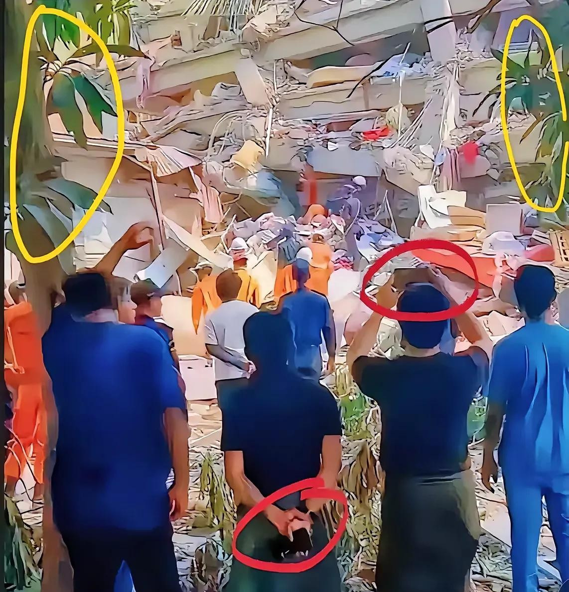 中国救援队缅甸救人当地人围观











天呐！不敢相信！中国救援队在