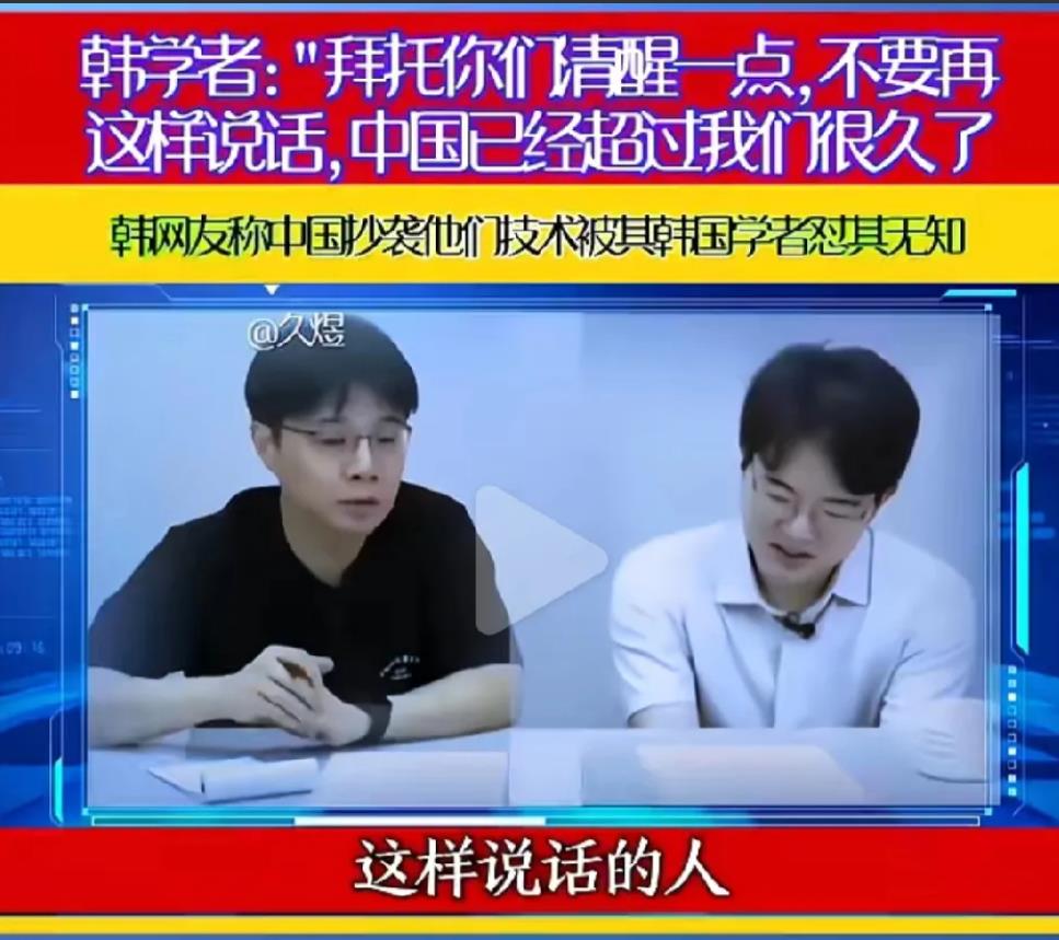 韩国网民称中国抄袭他们的AI技术，被韩国专家怒怼：拜托你们清醒一点，中国在各方面