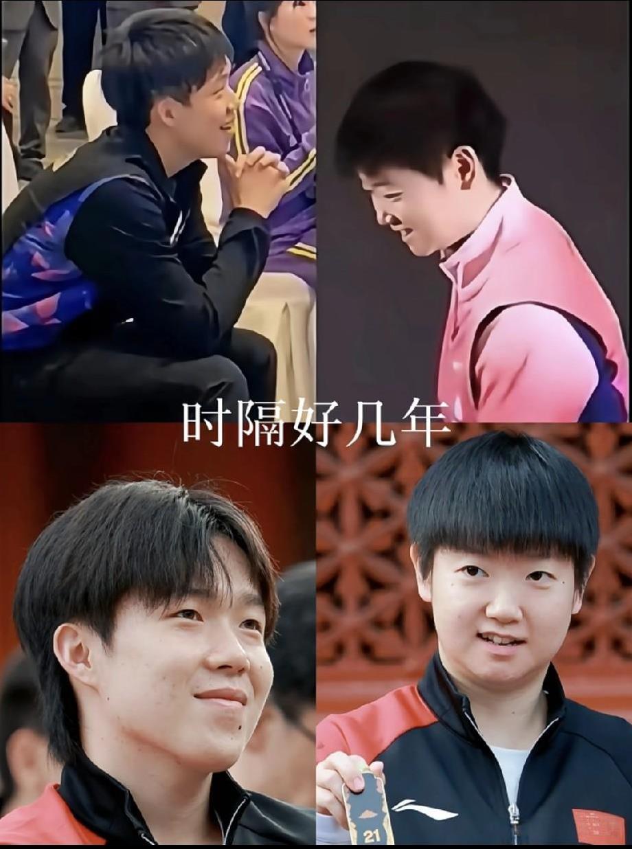 这是抽签仪式上最令人动容的一幕，
很明显莎莎抽完大头对手时看了一眼大头，
这表情
