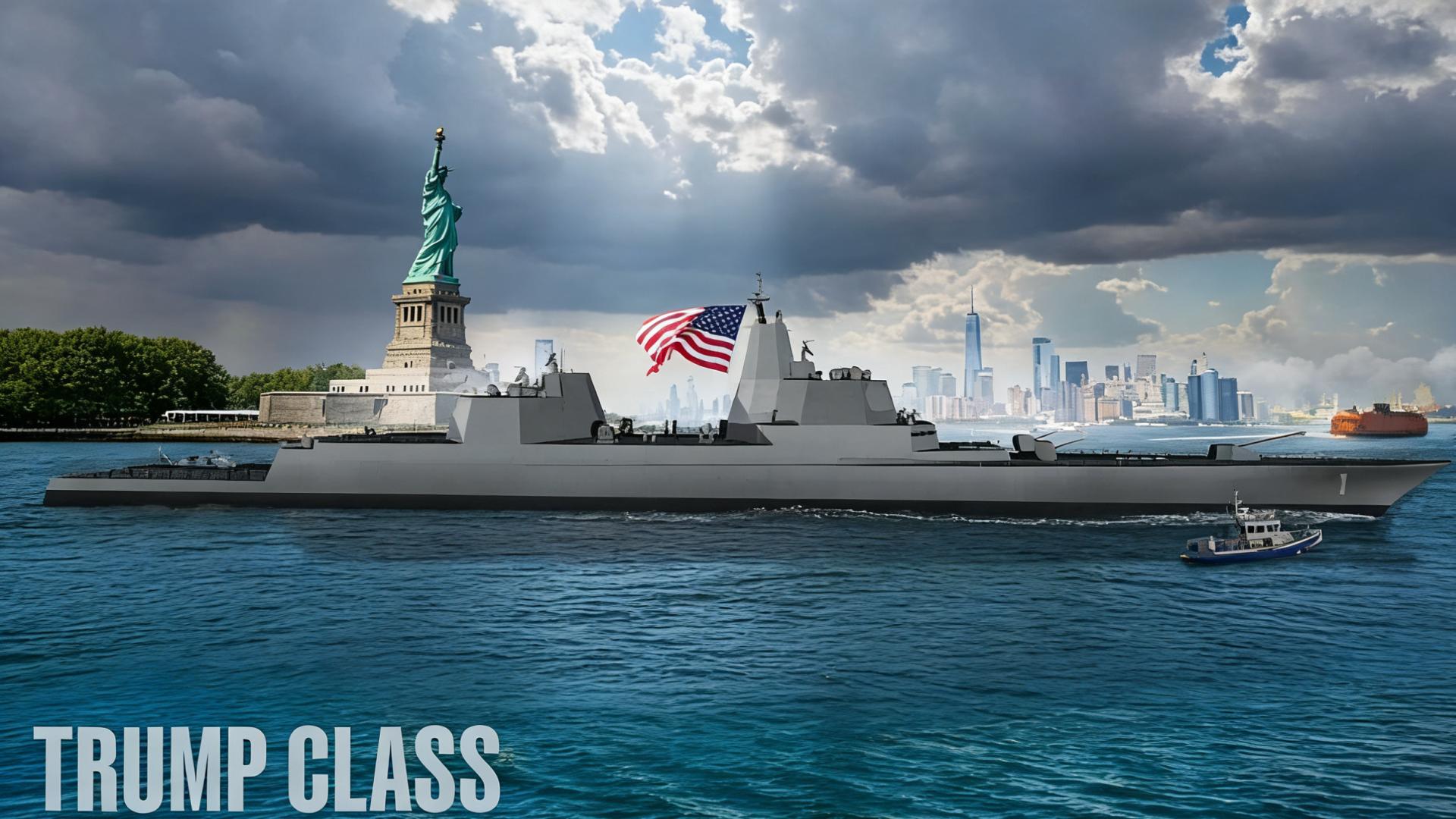 220亿美元噱头？美海军“特朗普级”诡异天价战列舰背后到底图啥