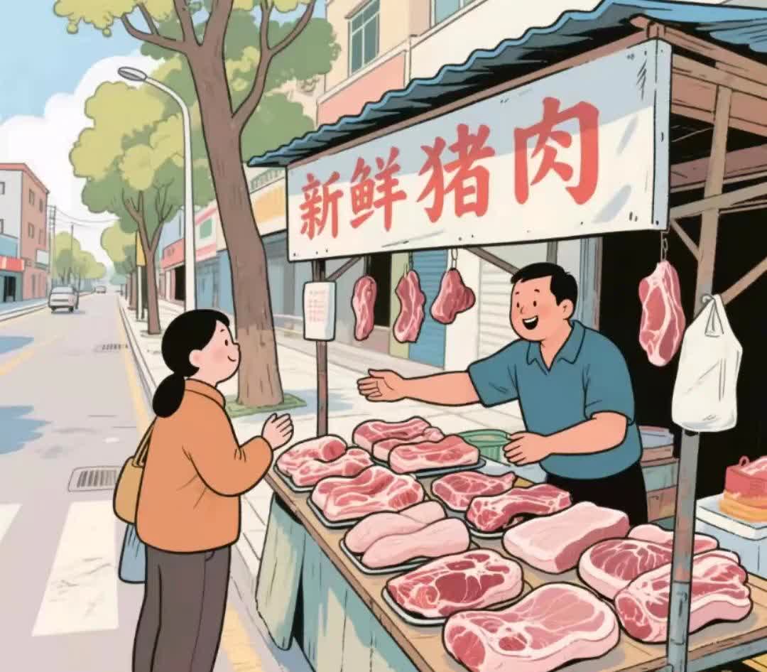 我发现最近路边多了很多卖肉类的摊位，这是什么原因啊？
我们住在城中村，附近有两