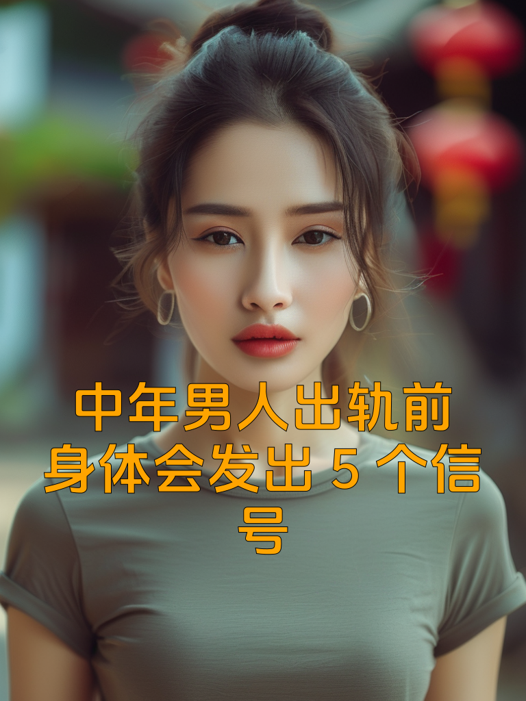 中年男人出轨前，身体会发出5个信号