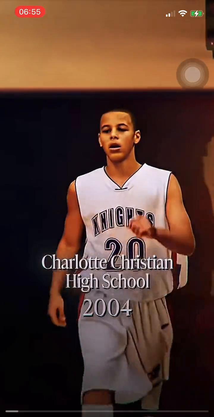 2008，The Evolution Of：Stephen Curry，1996