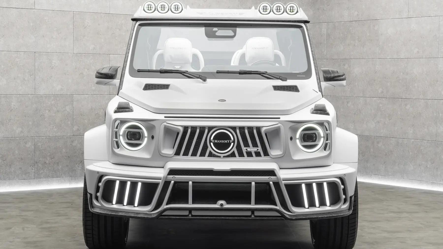 迈莎锐基于梅赛德斯-AMG G 63 打造的 820 马力豪华敞篷车