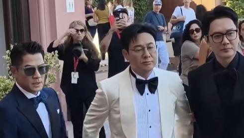 郭富城红毯上气场全开，完全是逆生长的状态