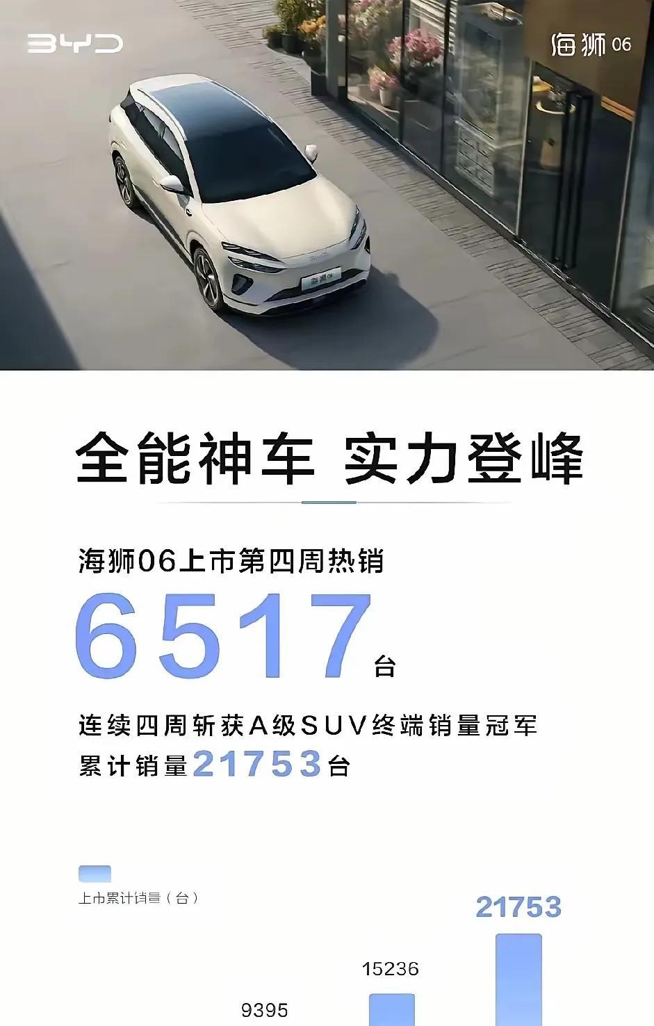 王传福说的没错，比亚迪20万以内的车型是有定价权的，是有充分的竞争力的。
海狮0