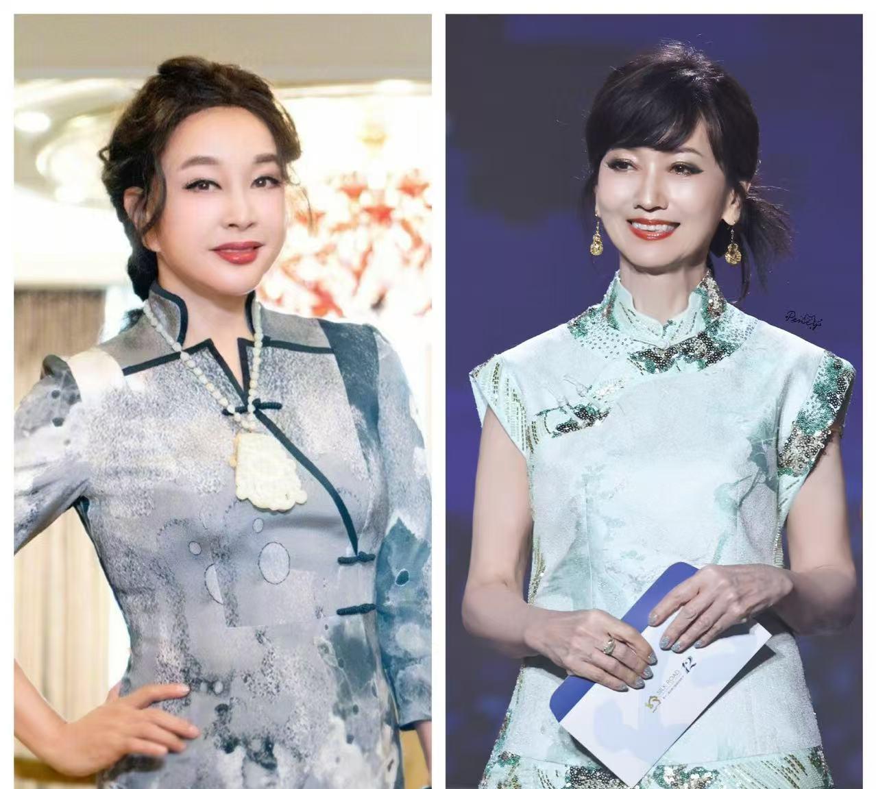 我问我男同事，在赵雅芝和刘晓庆中，选一个做老婆你会选择谁？
我男同事笑了了说，这