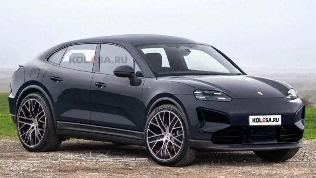 全新一代保时捷Cayenne Coupé纯电版曝光，配双电机