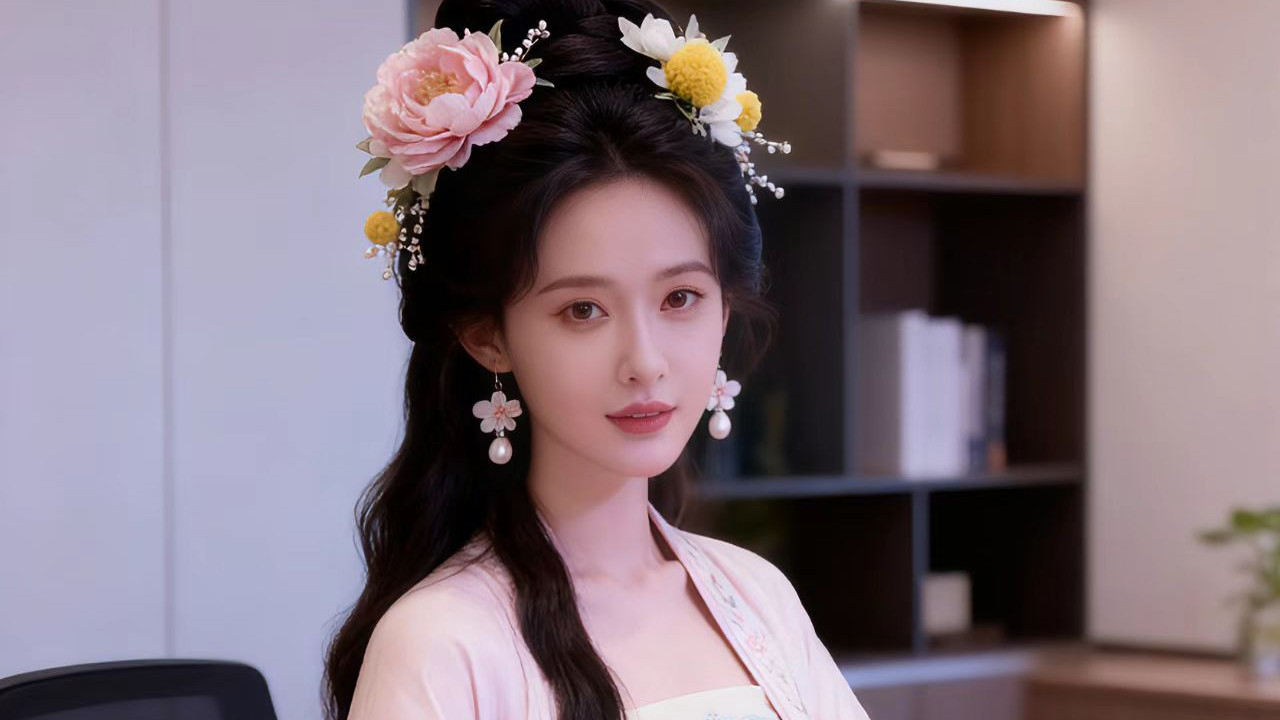 女生都爱古装服，唯美，纯洁，挡不住一颗爱美的心。