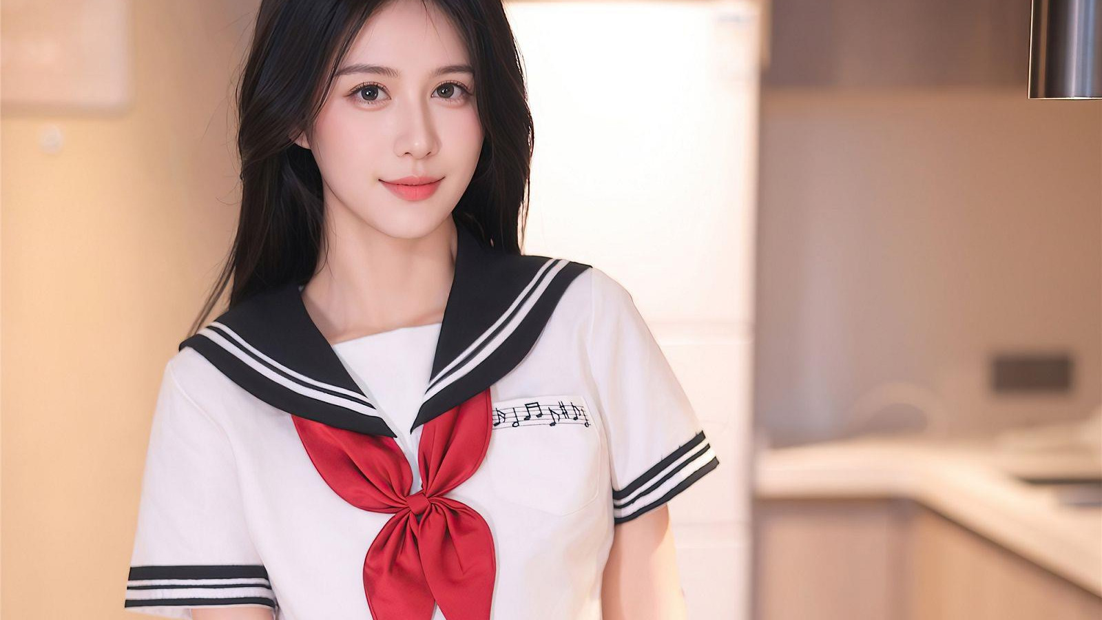 JK白丝美腿长发翩翩御姐少妇