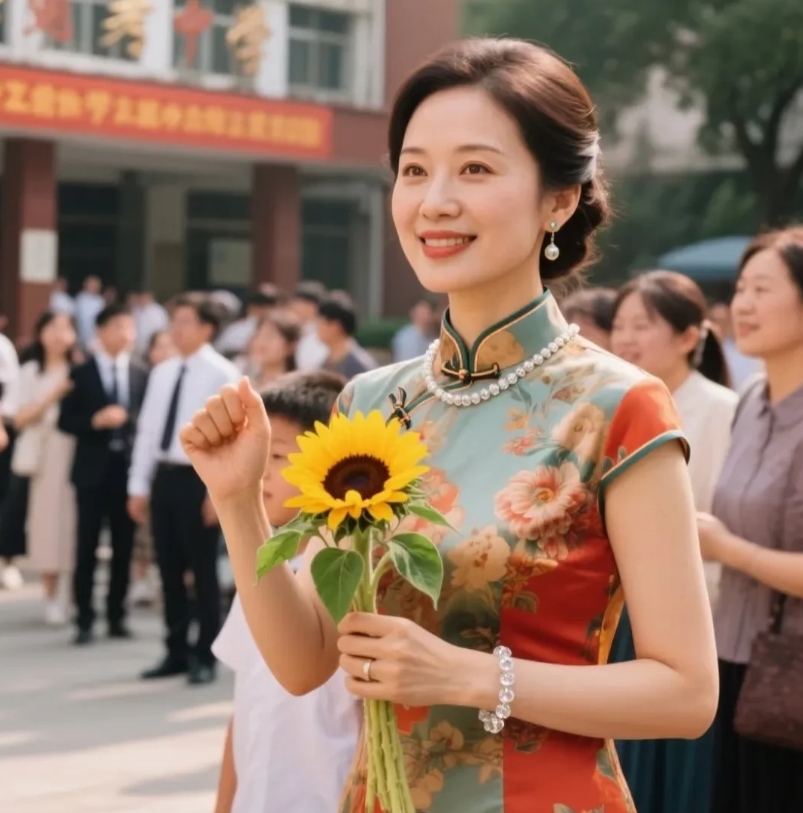 我大儿子明年高考
他看了两天新闻，跟我说
明年他高考的时候希望我不要去学校门口哗