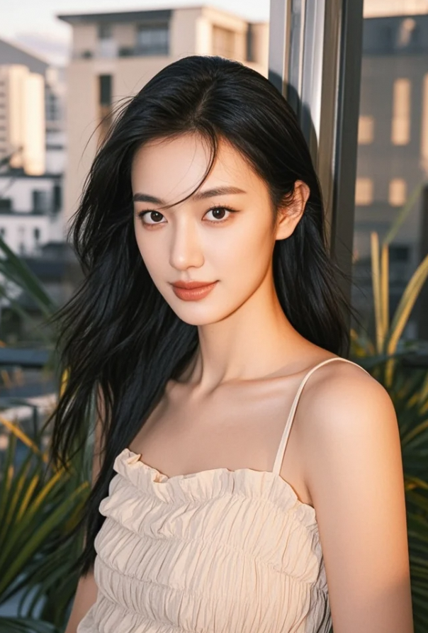 这抹微笑是偷走心跳的温柔陷阱