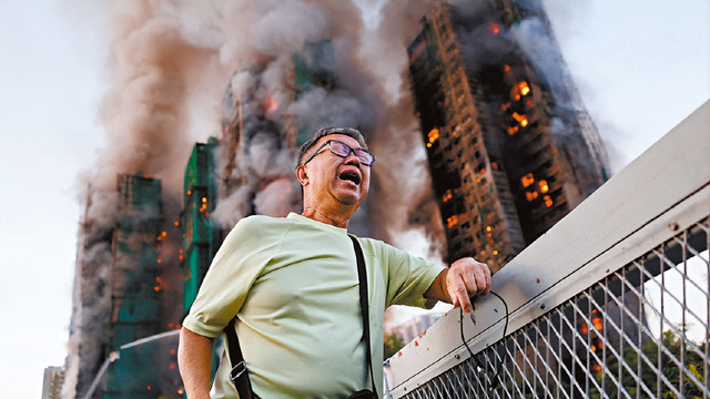 香港大火后续：44人遇难3人被捕，憾深圳消防有101米云梯却无用武之地