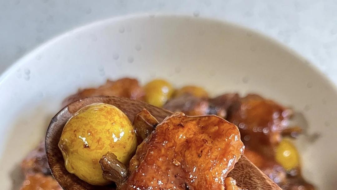 秋日招牌板栗鸡翅，鲜到嗦手指的家常味