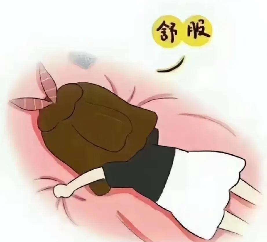 我洗好了衣服，
肚子也不舒服，
便躺在床上休息会。
我女儿说:妈妈你衣服洗好了，