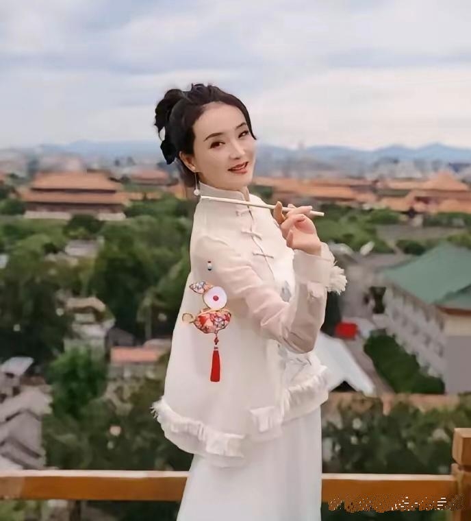 女明星王艳的独栋豪宅王府世纪,王艳独特视角：在家与故宫同框
