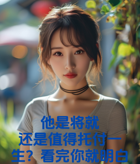 他是将就还是值得托付一生？看完你就明白了