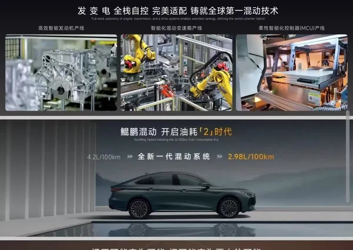 奇瑞发布的48%热效率发动机什么概念呢？前面我算了，扣除掉充电发热损失，1L油也