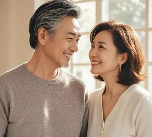 我老伴儿年轻时火爆脾气，有一次我俩吵架，他吵不过我，气得想动手，眼看拳头到我眼前