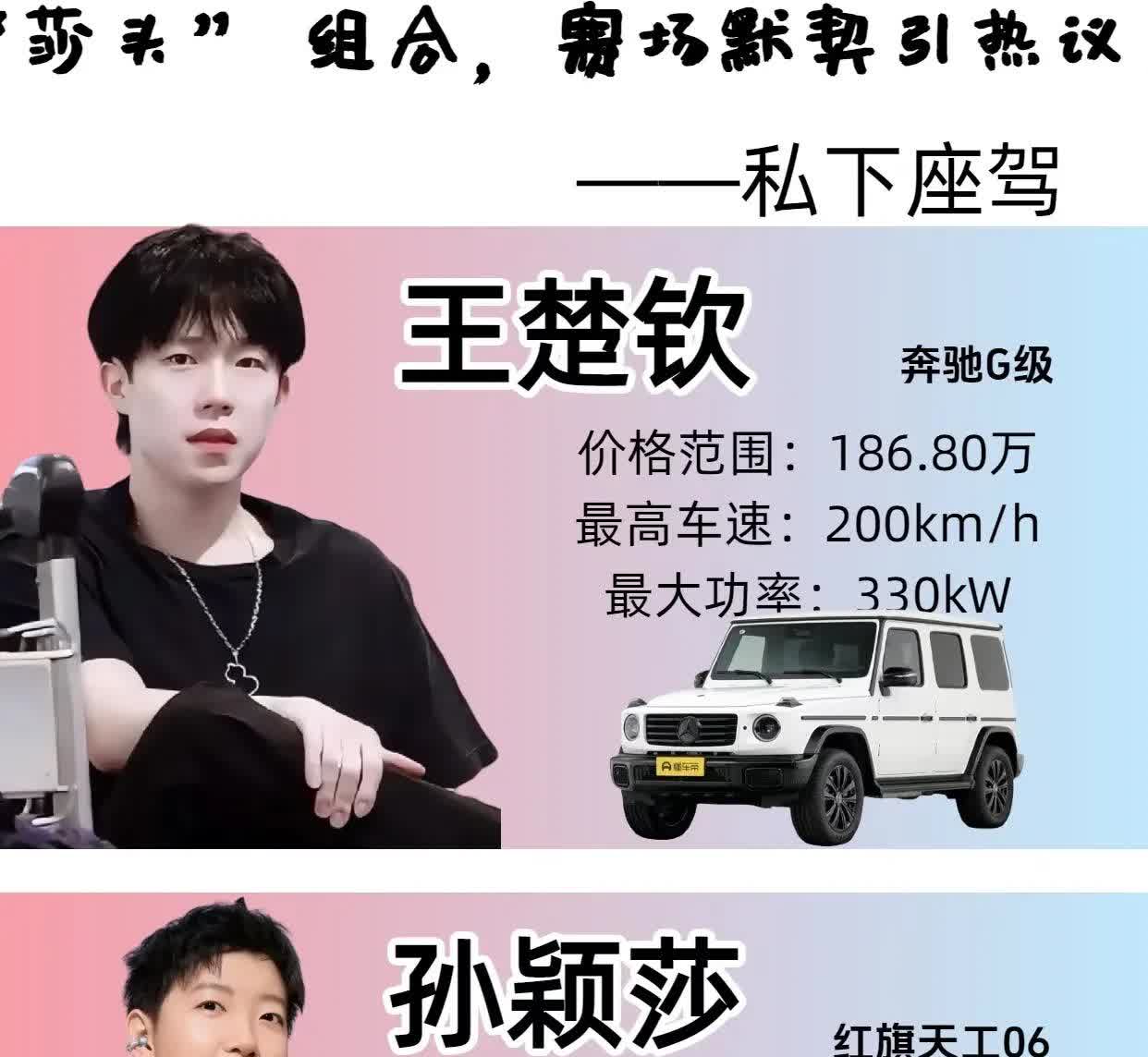 我心目中的头号新车是多种多样的
既可以像莎莎代言的红旗天工，大部分人都能消费的