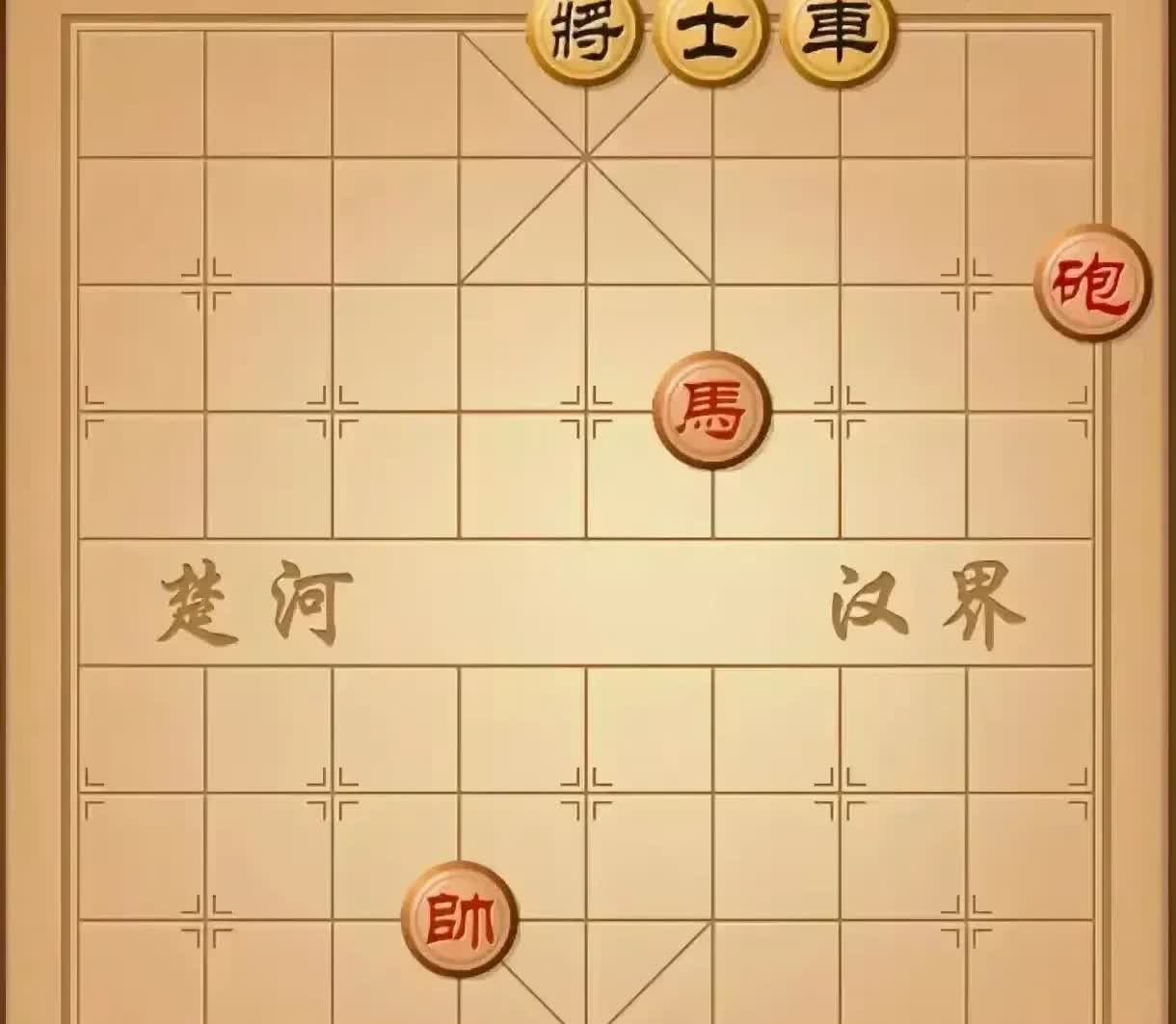 “你马炮想赢我一个车，门都没有，”黑方老头自信满满的说道。

我想了想，红棋