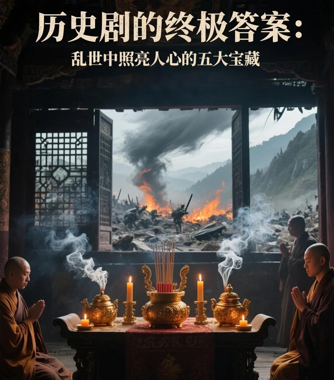 历史剧的终极答案：乱世中照亮人心的五大宝藏 
你是否想过，为什么《军师联盟》里张